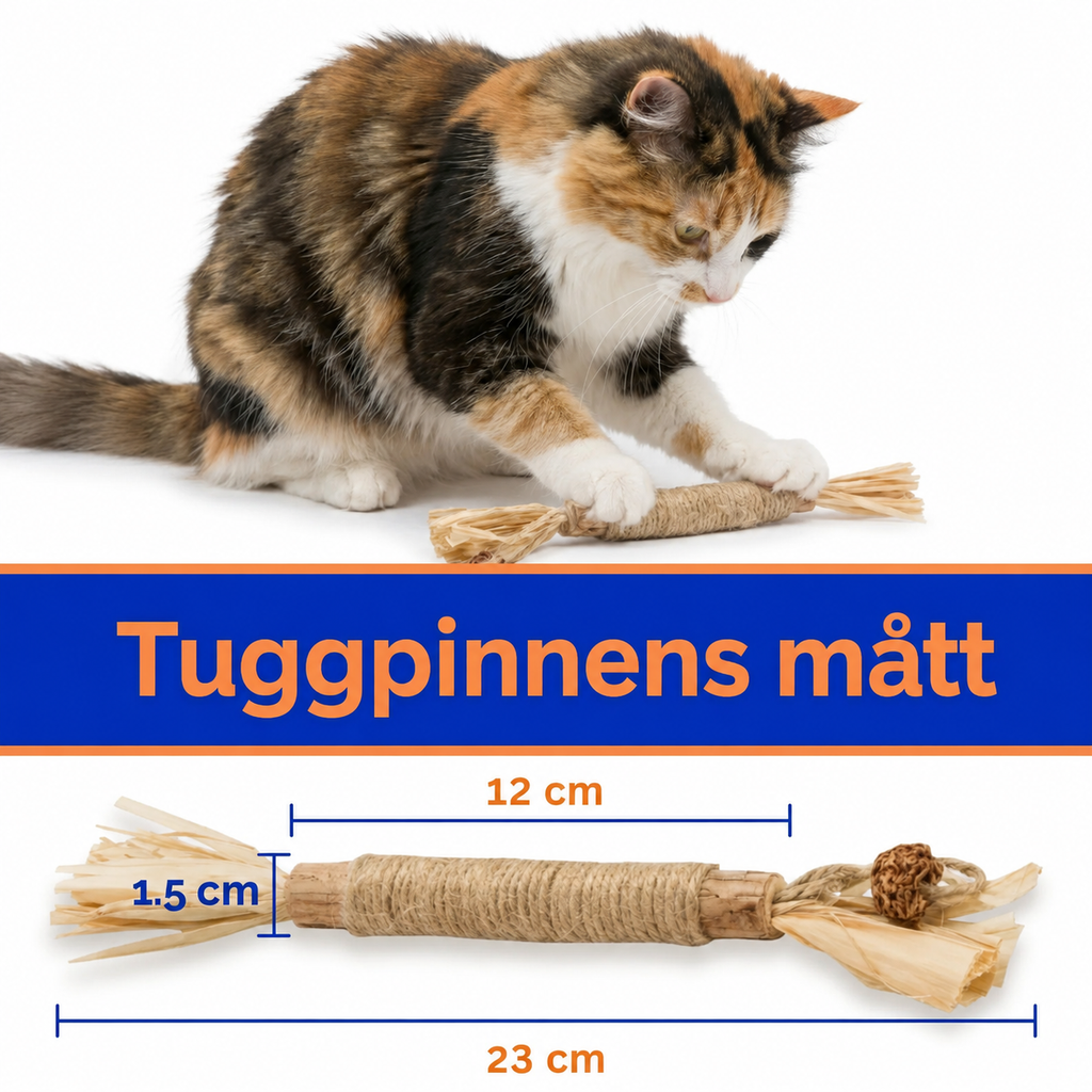 TandTass™ Silvervine Tuggpinne